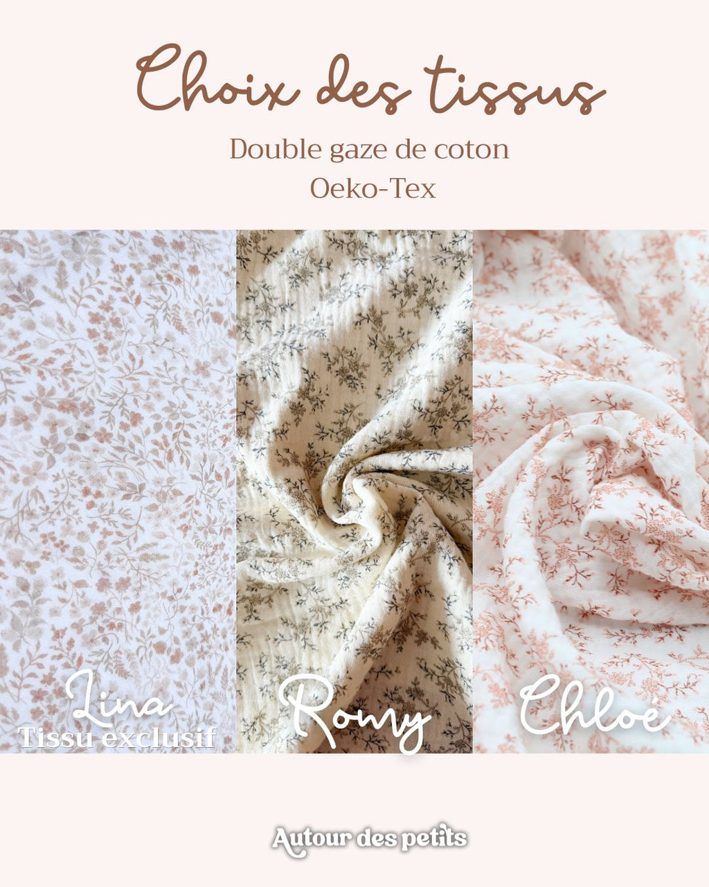 Protège Carnet de santé - double gaze matelassée