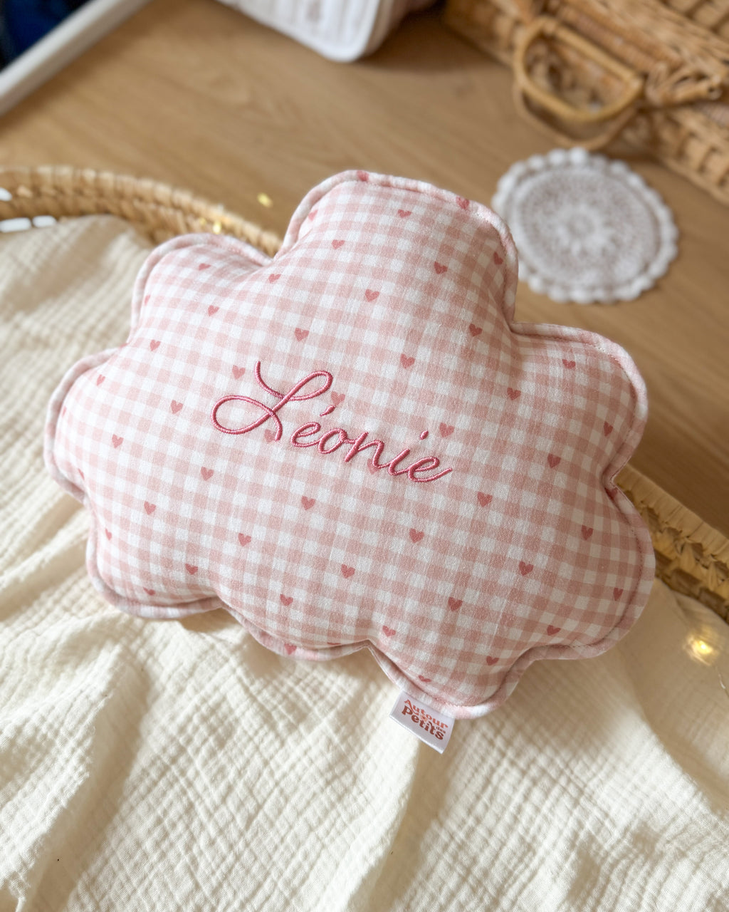 Coussin nuage personnalisé ☁️