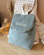 Sac à dos Velours - 100 % personnalisable