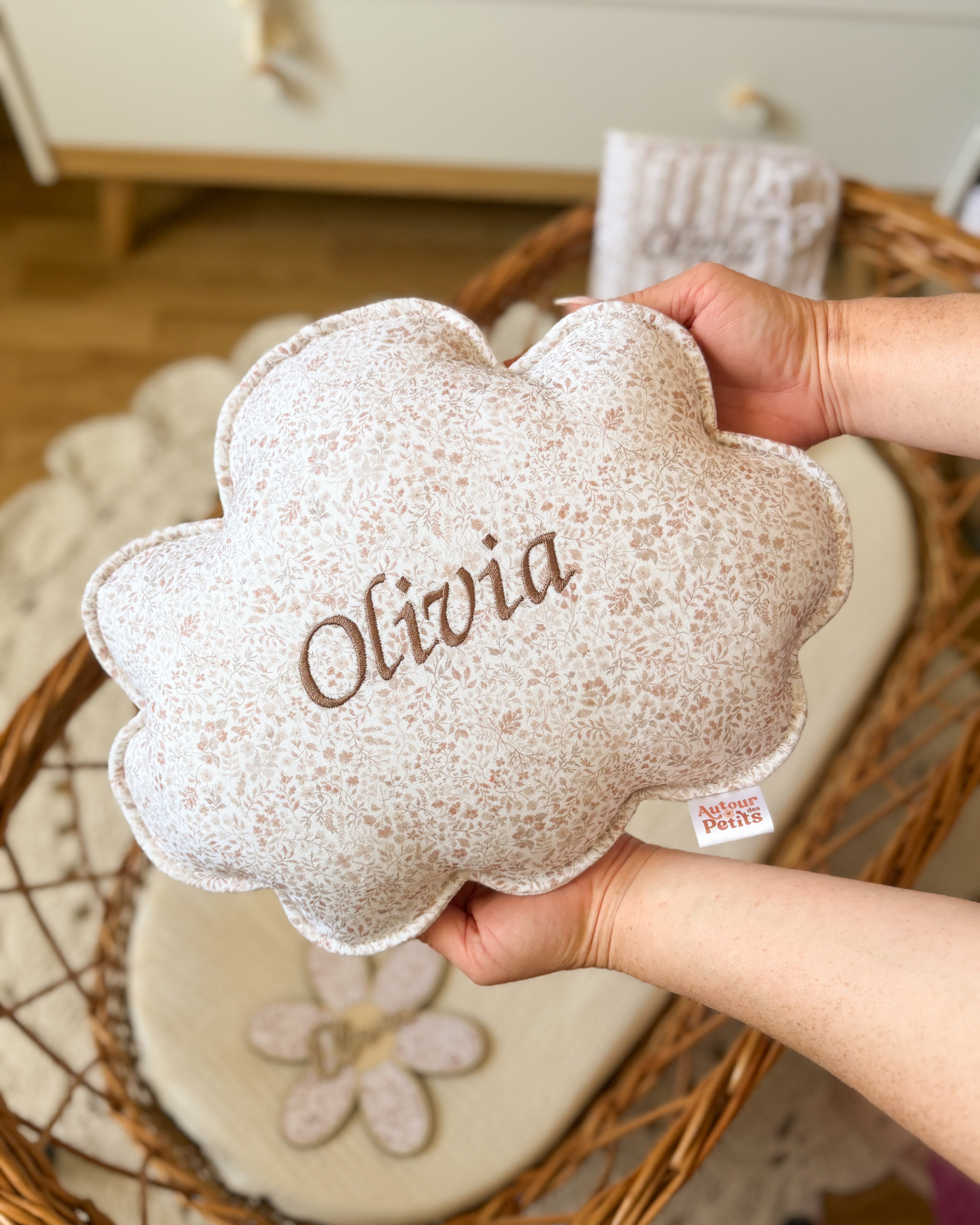 Coussin nuage personnalisé ☁️