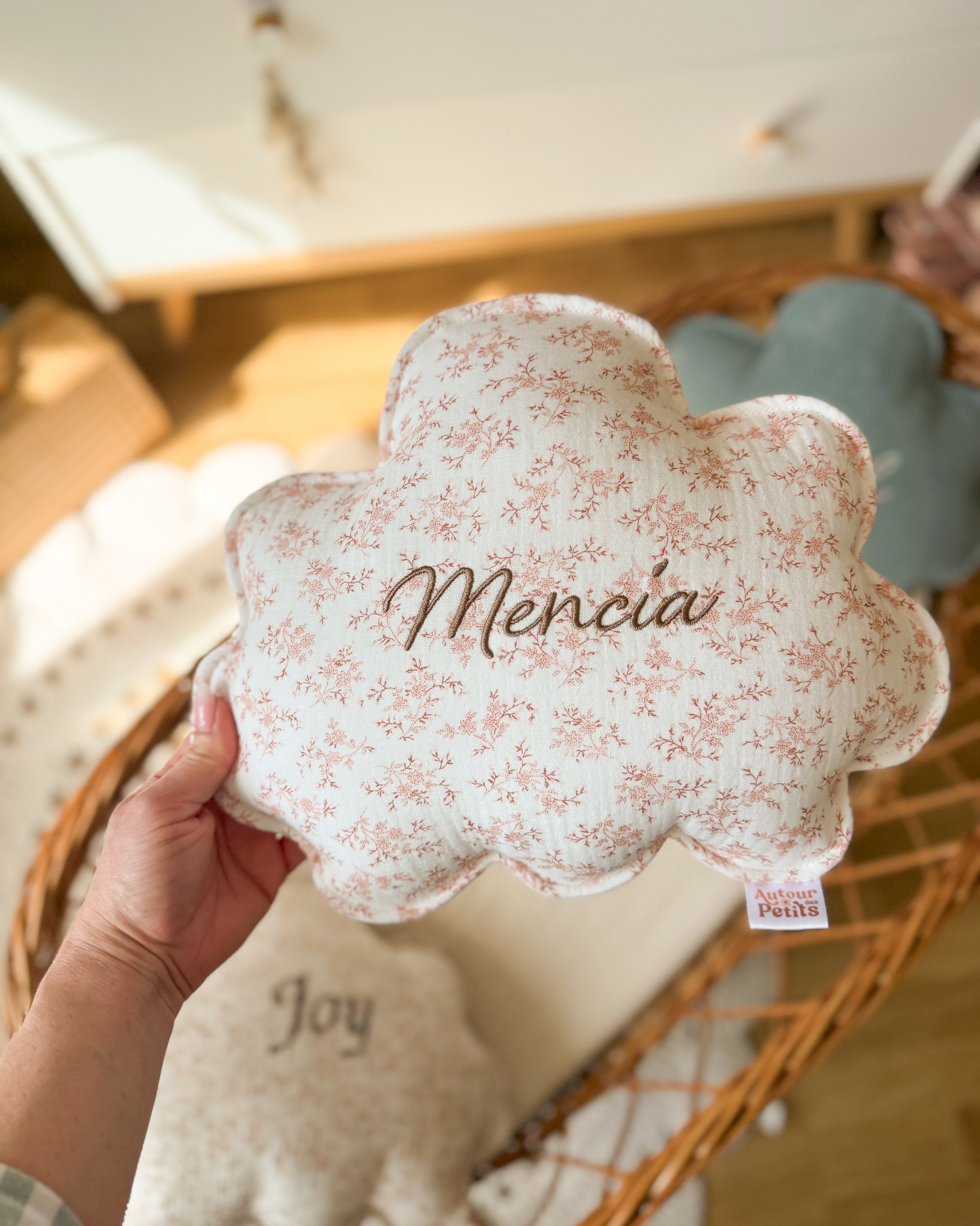 Coussin nuage personnalisé ☁️