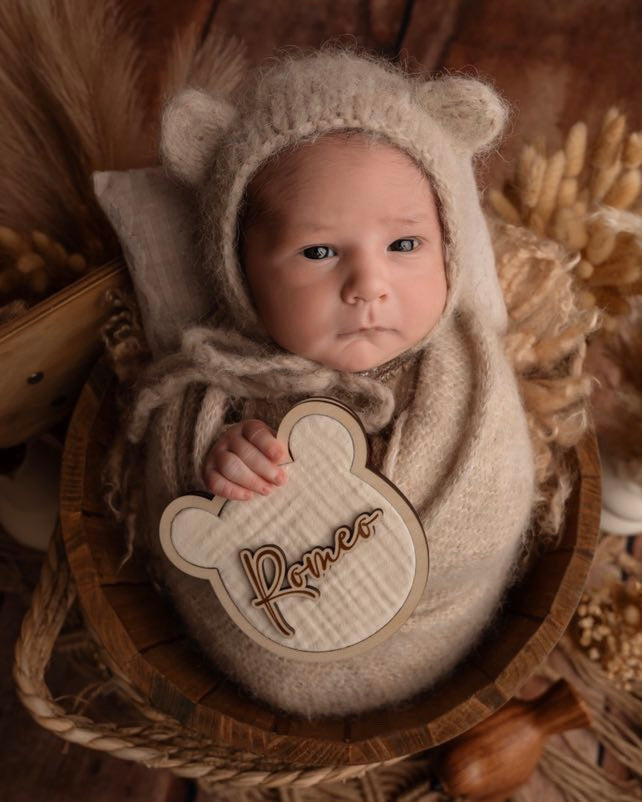 🧸 Décoration ourson personnalisée ✨