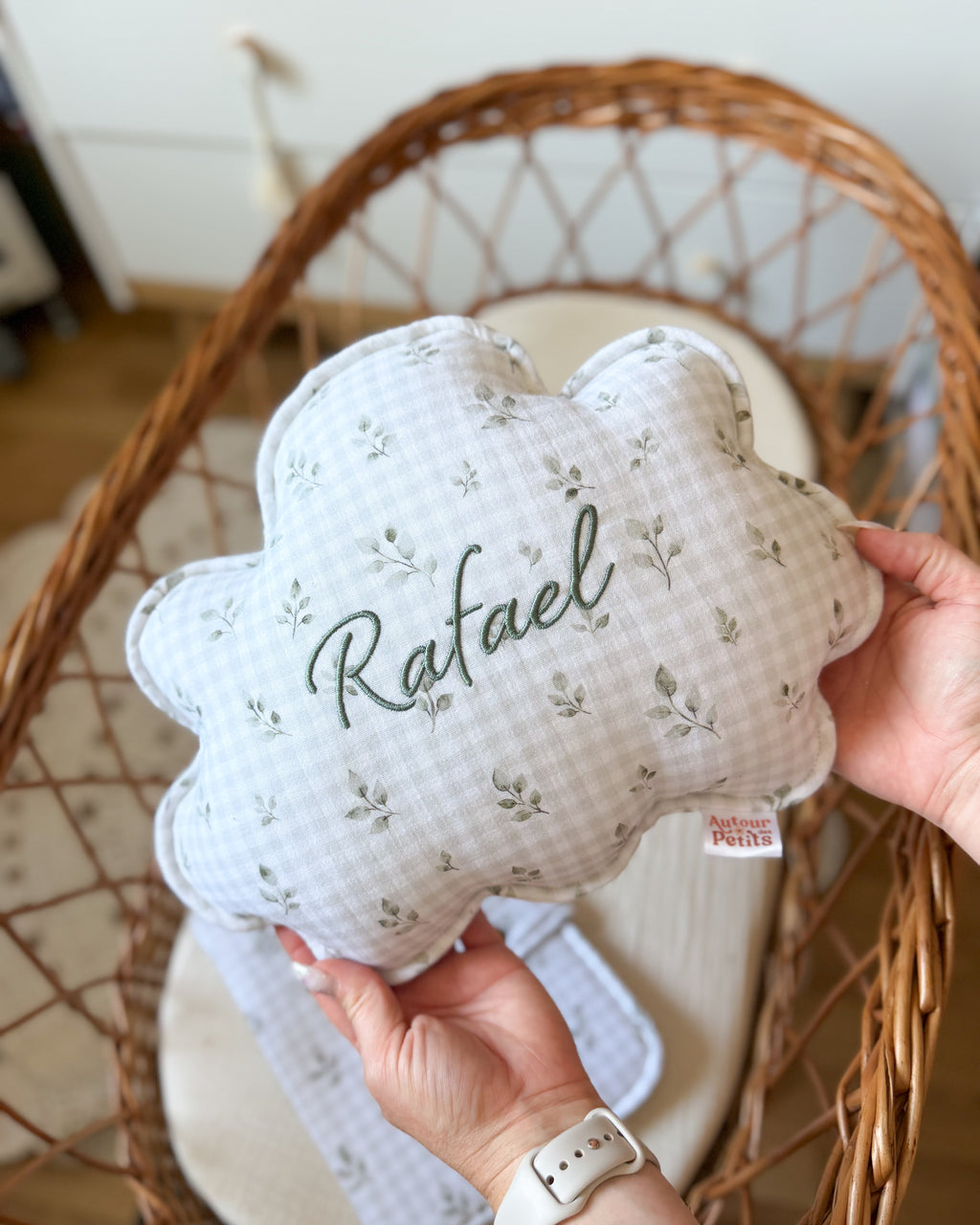Coussin nuage personnalisé ☁️