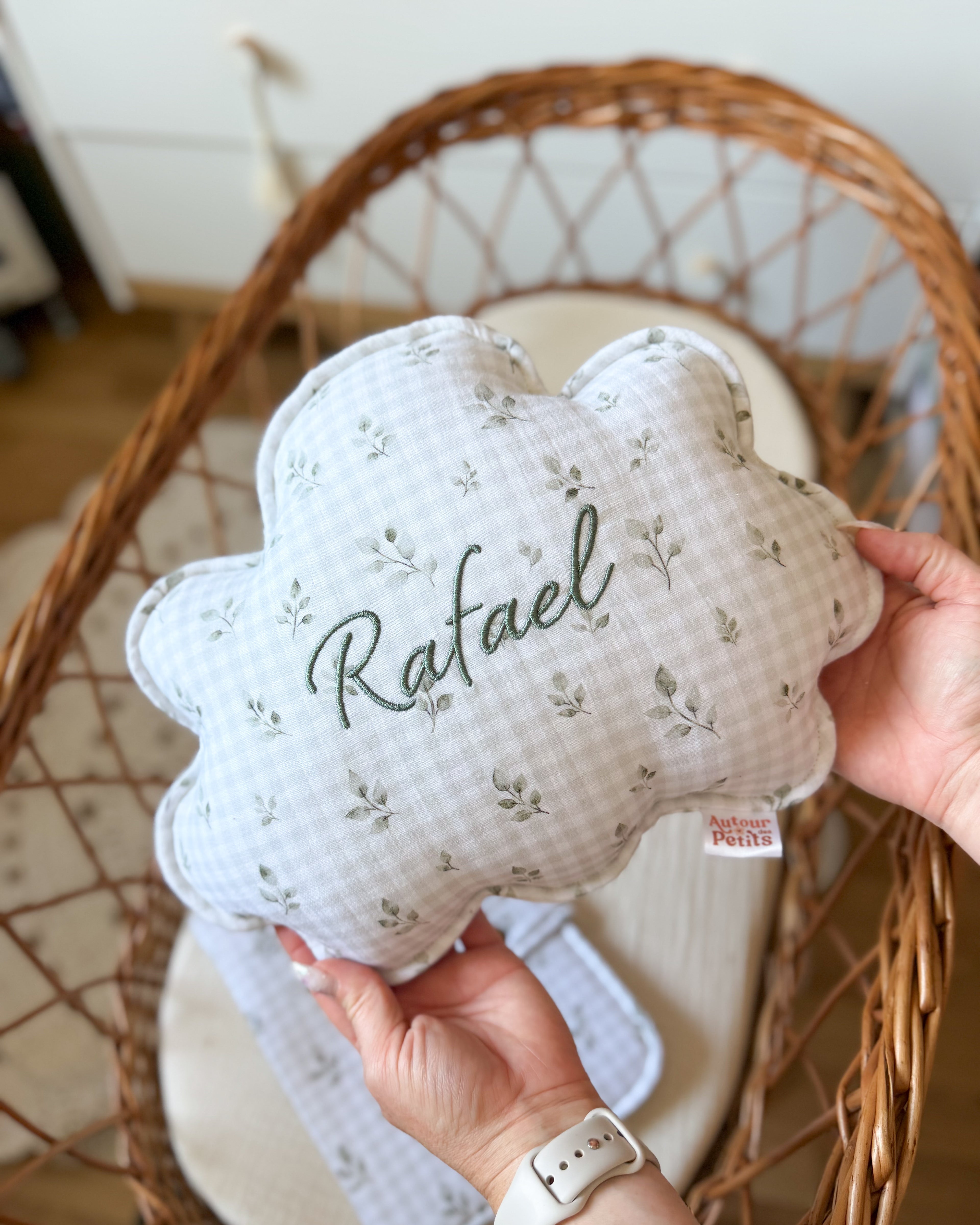 Coussin nuage personnalisé ☁️