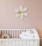Fleur décoration en bois - à personnaliser