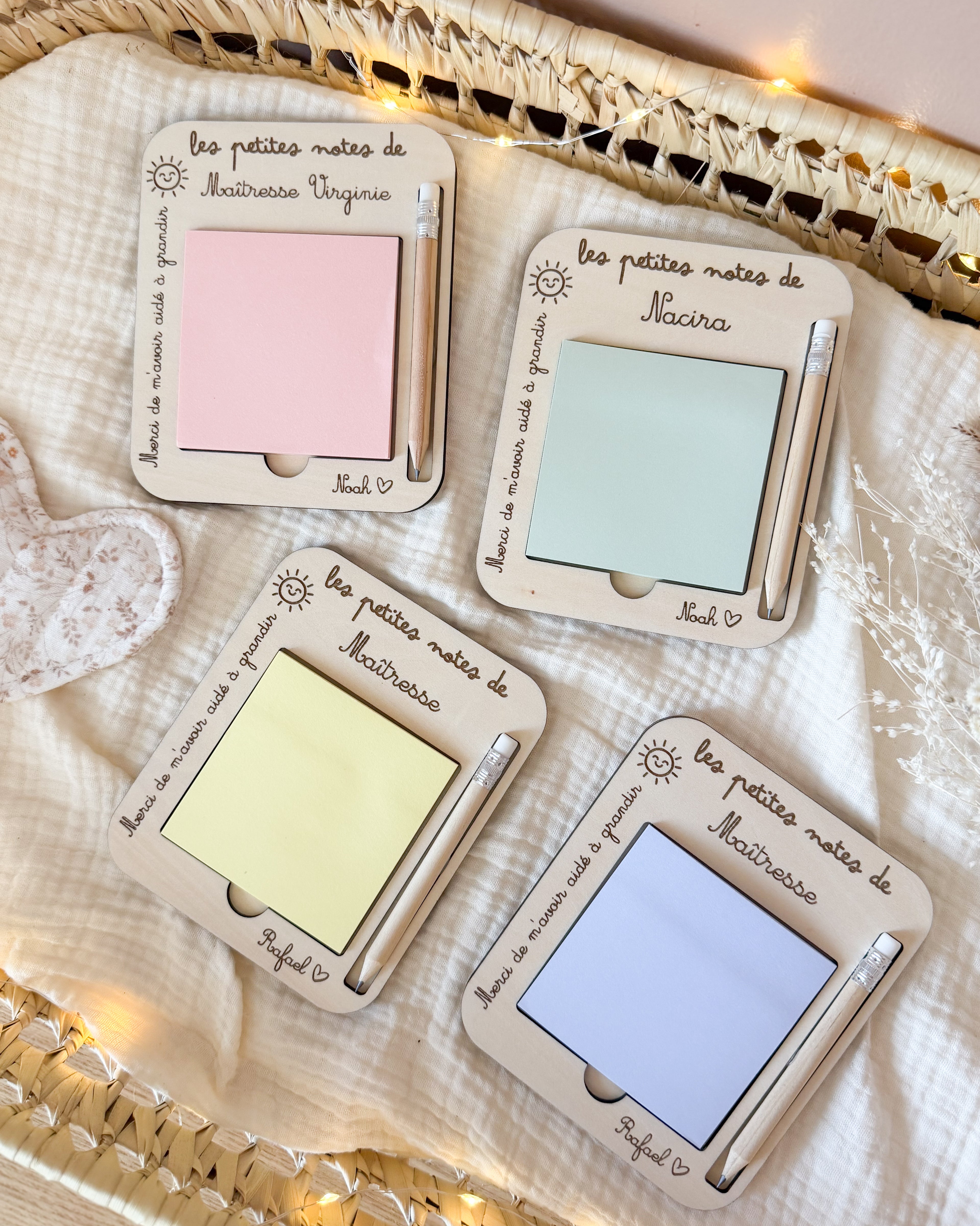 Ouverture des commandes Dimanche 31 mai à 20h ✨Les petites notes de… | Cadeau personnalisé Maîtresse/ Maître, ATSEM, nounou