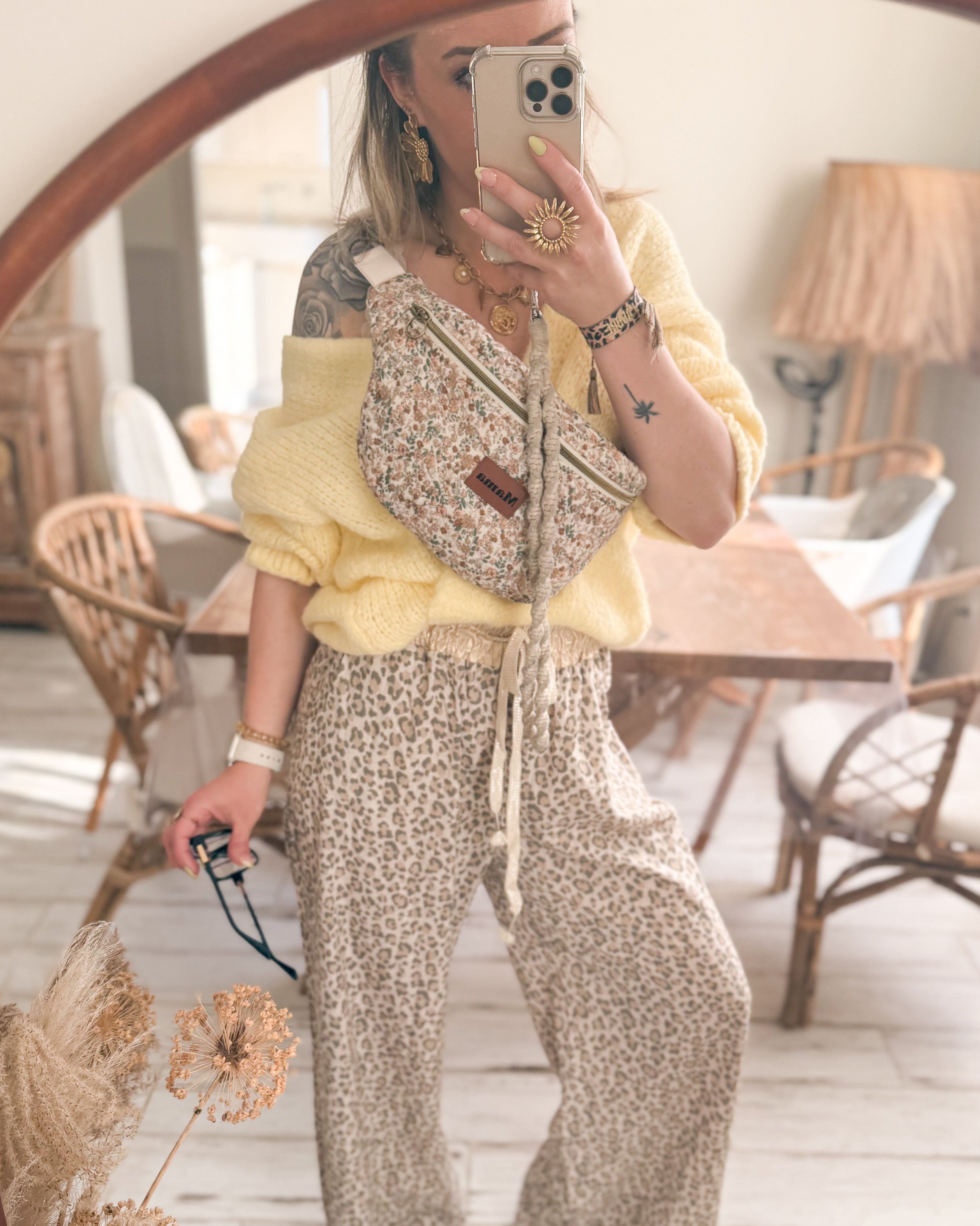 Sac banane mama - " Collection Lila "